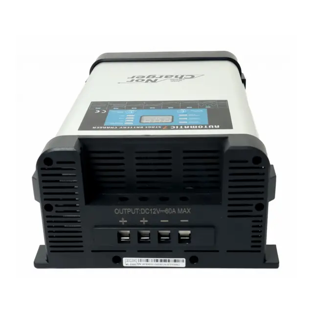 NOR CHARGER Pro Serie Batterilader 12V 60A - 2 Kanaler 