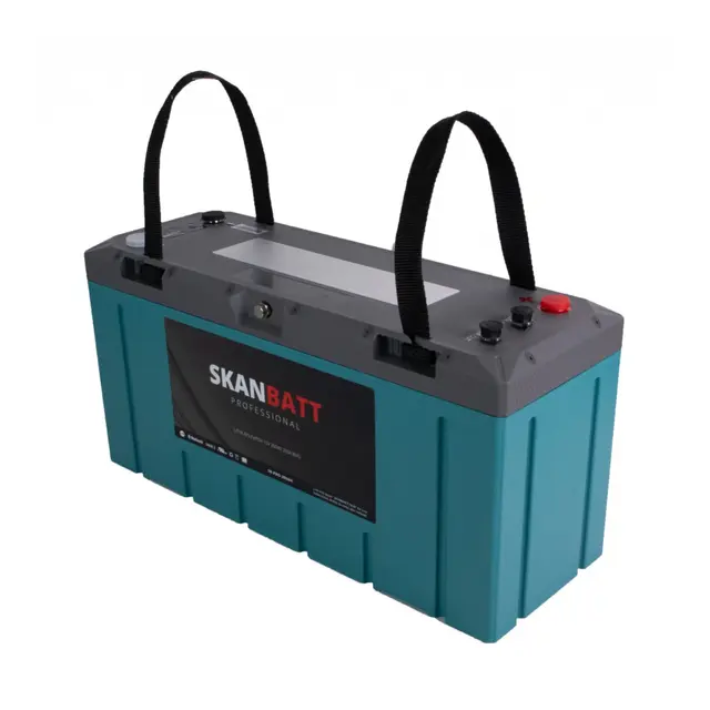 SKANBATT Lithium Professional 12V 200Ah 200a BMS - Heat Ip67 