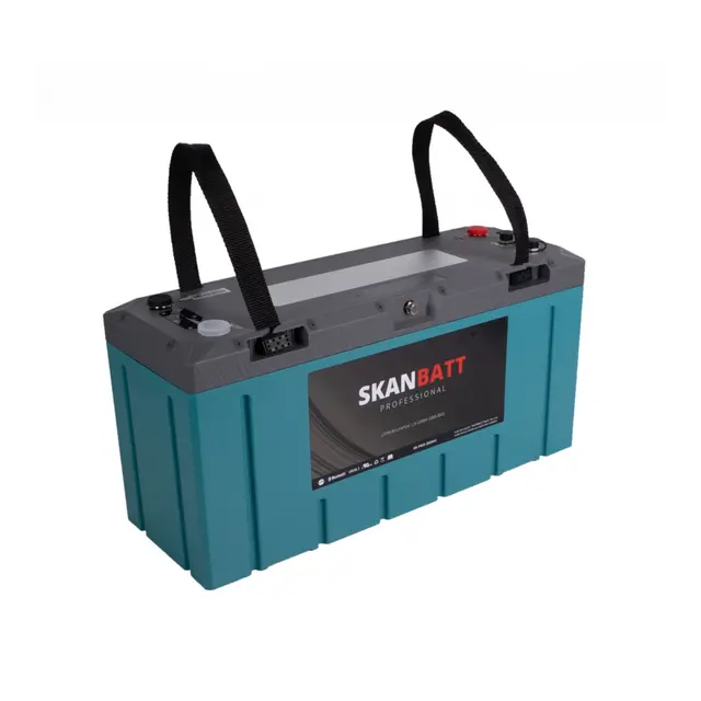 SKANBATT Lithium Professional 12V 200Ah 200a BMS - Heat Ip67 