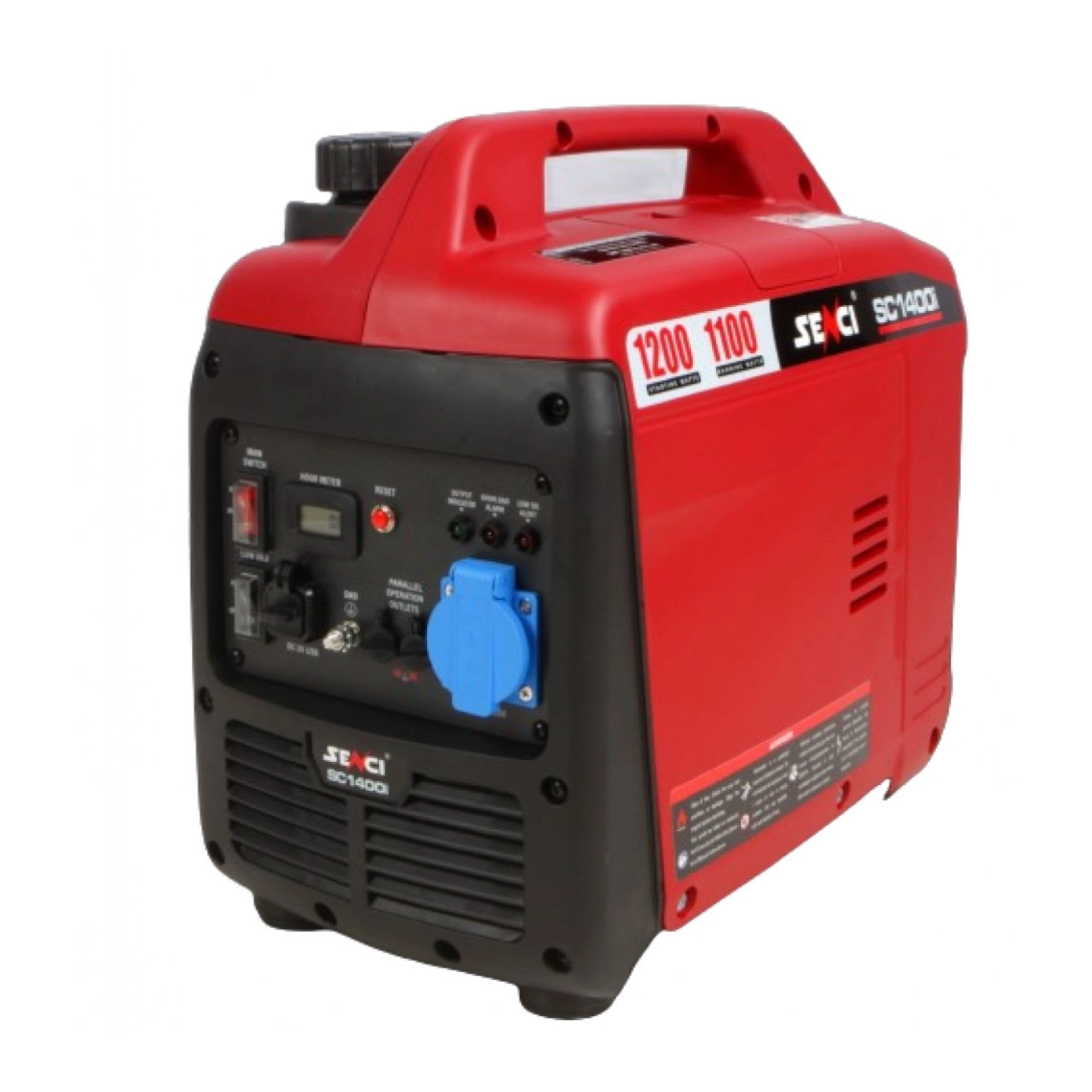 SENCI SC1400i Inverter Aggregat - 1200w Bensin