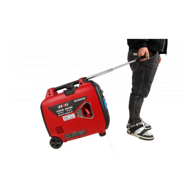 SENCI SC3550i Inverter Aggregat 3200W Bensin - Elektrisk start 