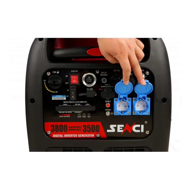 SENCI SC4000iE-O Inverter Aggregat Bensin, Max 3800w - ATS, Elektrisk start 