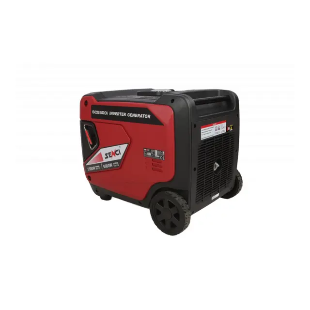 SENCI SC5500i Inverter Aggregat - Bensin Max 6000w - ATS - Elektrisk start 