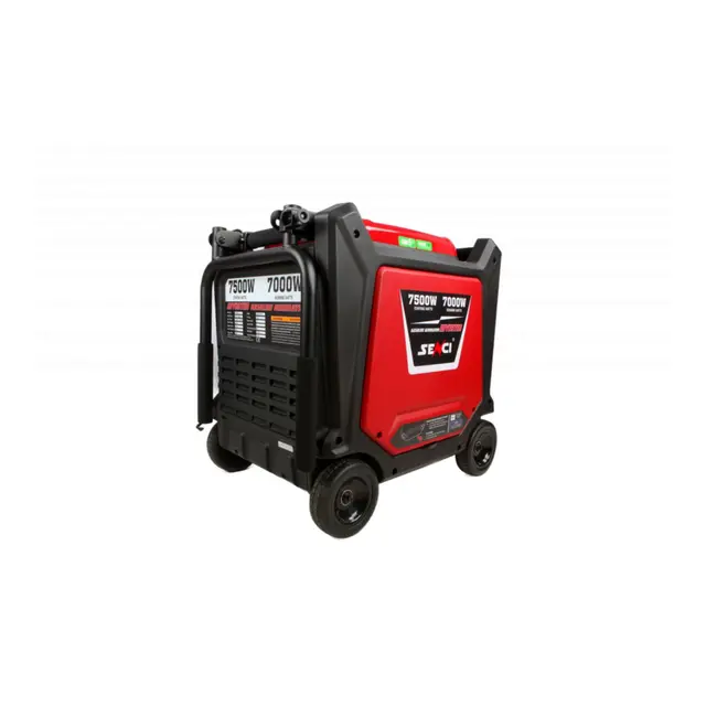 SENCI SC8000i Inverter Aggregat - Bensin Max 7500w - ATS - Elektrisk start 