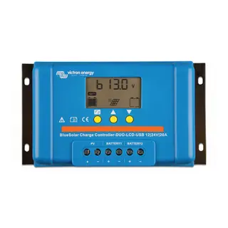 VICTRON BlueSolar PWM Duo-lcd&amp;usb 12/24v-20a