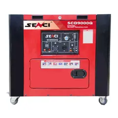 SENCI Scd9000bq Aggregat - Diesel Max 6000w - ATS - Elektrisk start