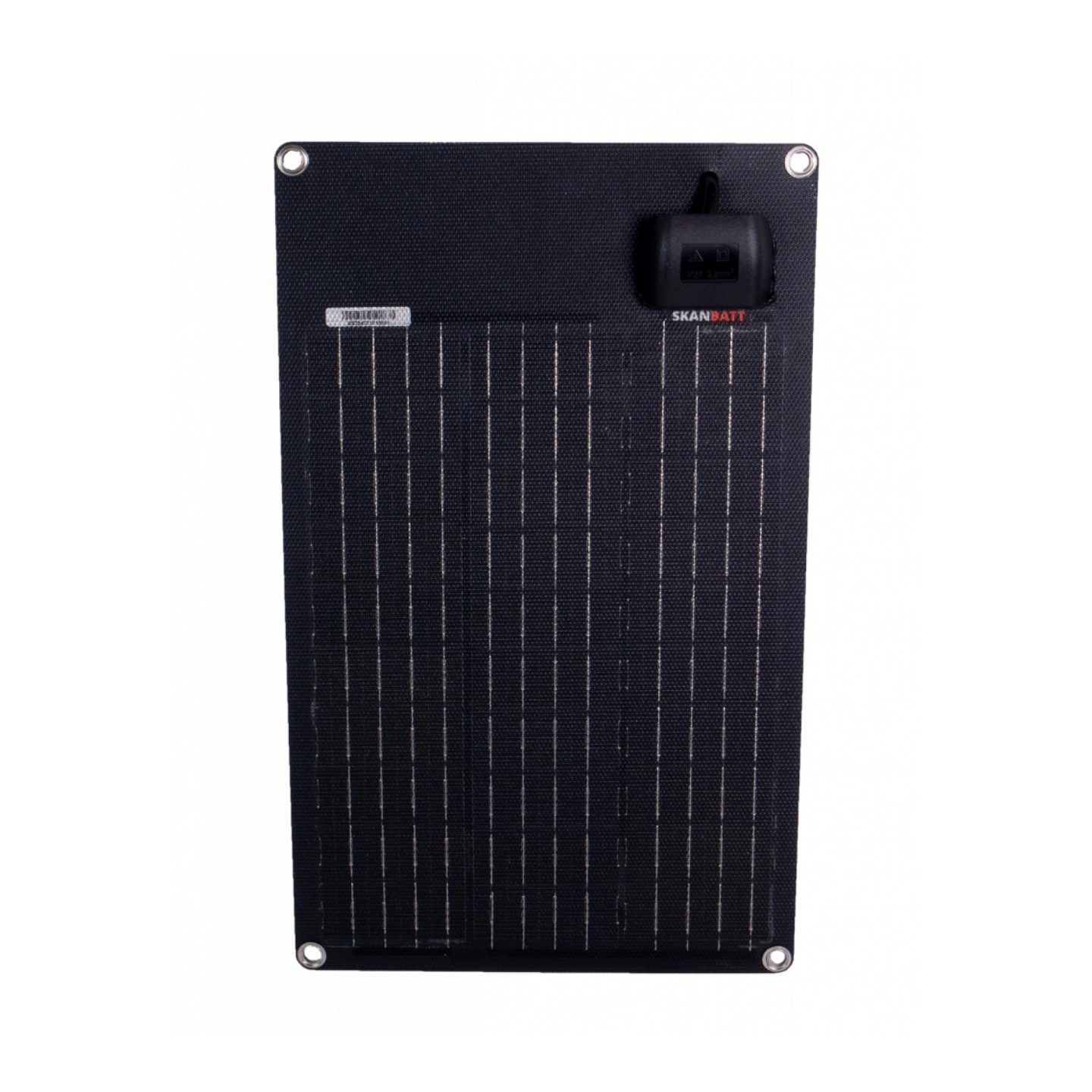 SKANBATT Fleksibelt Solcellepanel 18W - Etfe - 465x285x3mm
