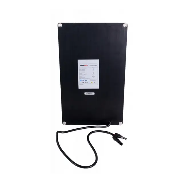 SKANBATT Fleksibelt Solcellepanel 18W - Etfe - 465x285x3mm 