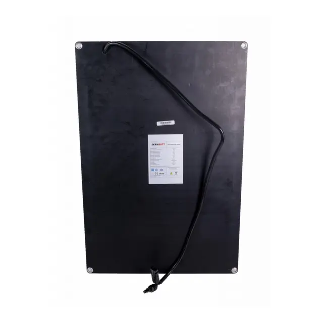 SKANBATT Fleksibelt Solcellepanel 40W - Etfe - 620x425x3mm 
