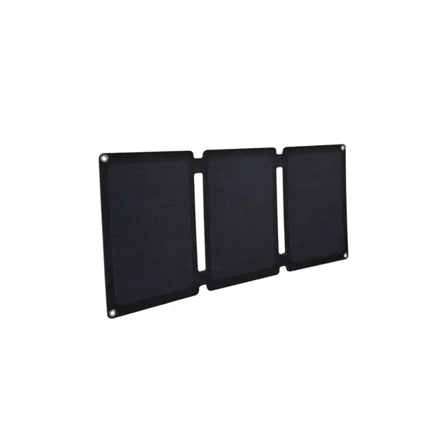 SKANBATT Alt i ett Bærbart Solcellepanel 21W (3x7W) 