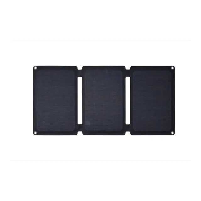 SKANBATT Alt i ett Bærbart Solcellepanel 21W (3x7W) 