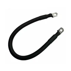 SKANBATT Batterikabel til Victron Shunt M8+m10 Sort 50mm2 40cm