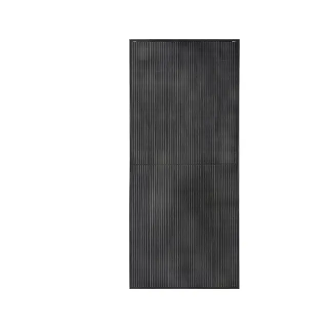 SKANBATT Solcellepanel 460w - Topcon All Black - 2220x1000x30mm - Half Cut 