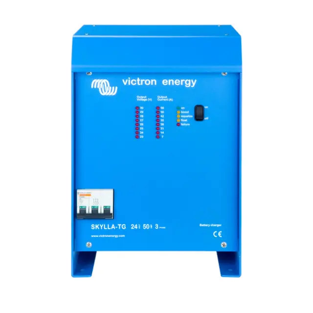 VICTRON Skylla-TG Batterilader 24V 50A (1+1) 3-fas 400v 