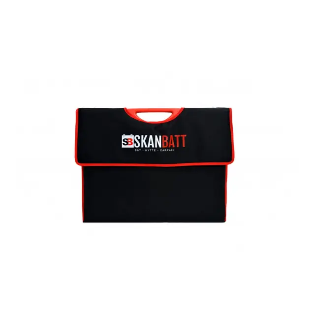 SKANBATT Sammenleggbart Solcellepanel 120W - m/USB kontakter- uten regulator 