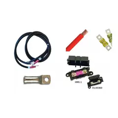 SKANBATT Inverter Kabelpakke 1500w 50mm2 1,4m 150a Mega2