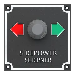 SLEIPNER Joystickpanel u/l&#229;s 12/24V 3-leder system
