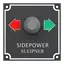 SLEIPNER Joystickpanel u/l&#229;s 12/24V 3-leder system