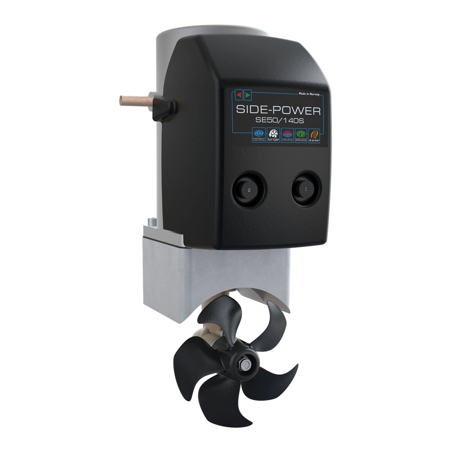 SLEIPNER Baugpropell SE50 - 24V 50Kg/2,4HK/Ø140mm, for Båter 27-37 fot