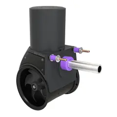 SLEIPNER Hekkthruster SX35 - 12V 2,4Hk - 150mm akterspeil - &#216;140mm tunnel