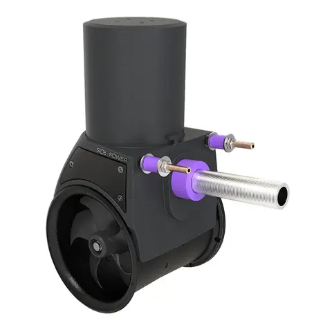 SLEIPNER Hekkthruster SX35 - 12V 2,4Hk - 150mm akterspeil - &#216;140mm tunnel