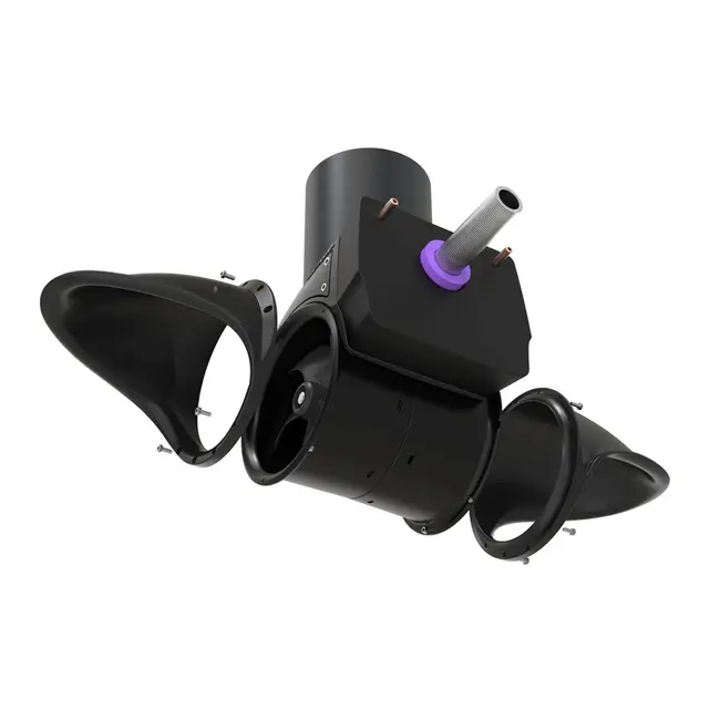 SLEIPNER Hekkthruster SX35 - 12V 2,4Hk - 150mm akterspeil - Ø140mm tunnel 