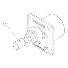 SIDE POWER Gummihette for joystick Hette for kontrollpanel joystic