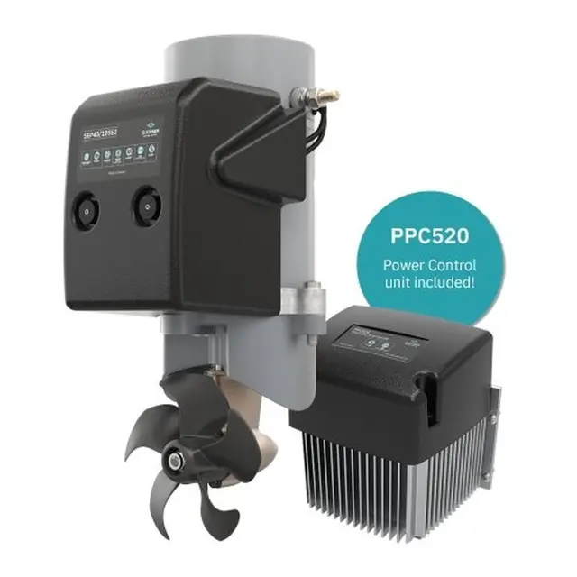 SLEIPNER SEP40 PRO baug/hekk thruster 12V, 40kg skyvekraft, 26-34 fot 