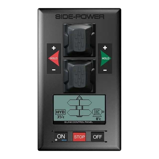 SLEIPNER Kontrollpanel  S-link baug/hekk Hold-funksjon LCD display 