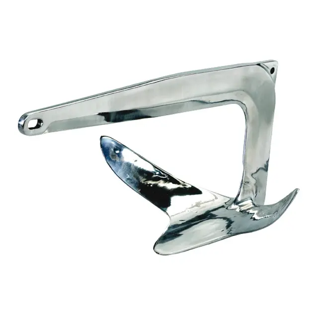 SLEIPNER "B" anker 20kg 316 syrefast polert 