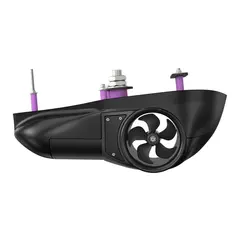 SLEIPNER Baugthruster SX35 POD -12V 2,4HK - 50mm skrog.tykk - &#216;140mm tunnel
