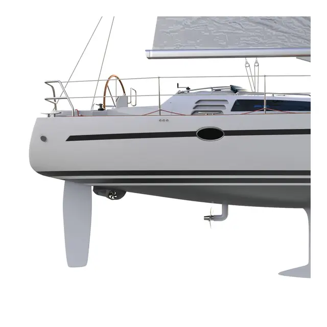 SLEIPNER SXP50 PRO Baugpropell og hekktruster utenpål 12V 