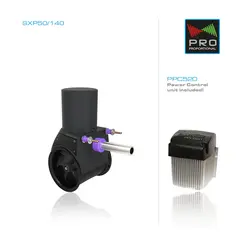 SLEIPNER SXP50 PRO baugpropell/hekktruster utenp&#229;l. 12V