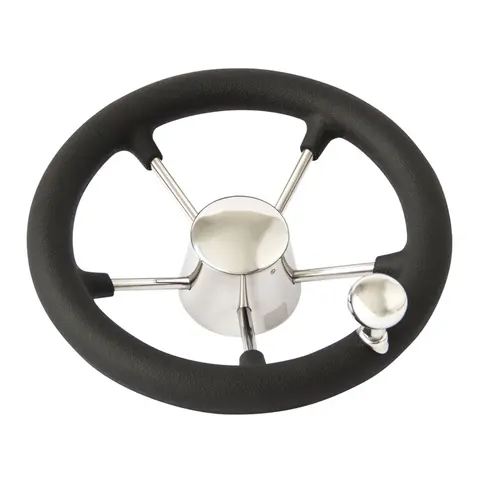 SLEIPNER Ratt rustfritt sort -&#160;&#216;28cm m/hurtigsveiv