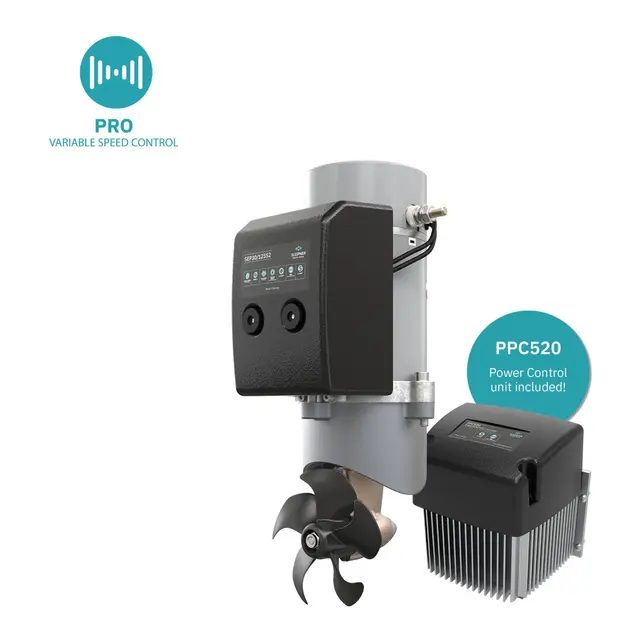 SLEIPNER SEP30 Pro™ - 12V Baug/hekkthruster, 30kg, variable thrust 