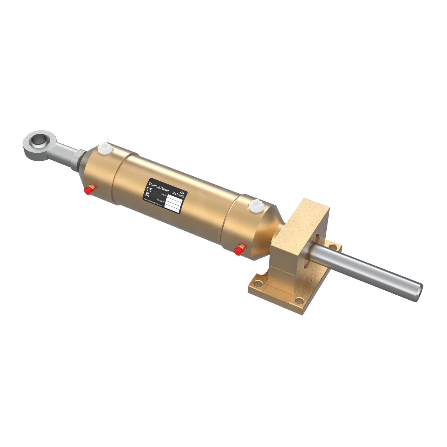 SLEIPNER Styresylinder SP60 200 slag - 60kg/m - 125 cm