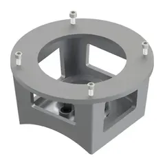 SLEIPNER Motor bracket SE30/SE40 QL Brakett fra 132mmQL tunell til SE30/SE40
