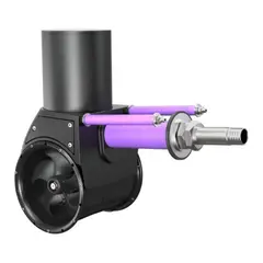 SLEIPNER Hekkthruster SX50 - 12V 3,75Hk - 150mm akterspeil - &#216;140mm tunn.