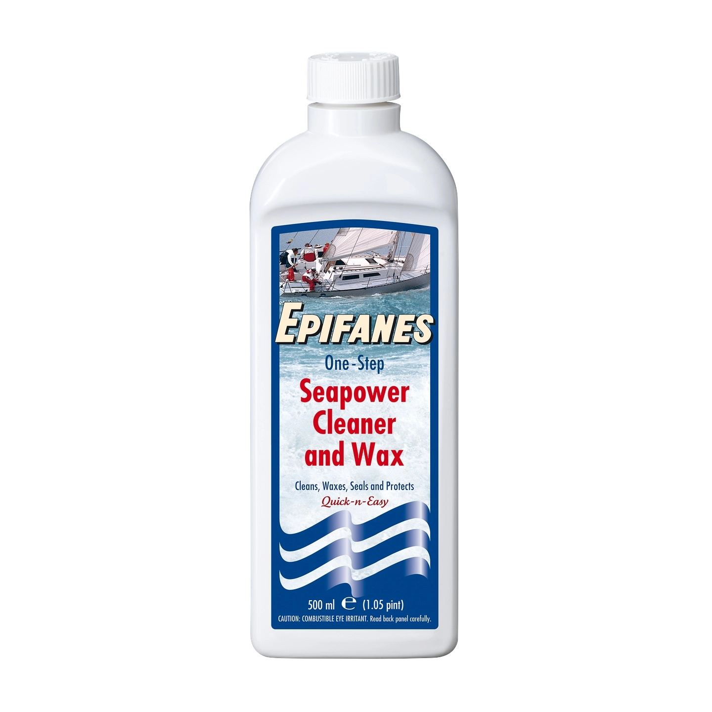 EPIFANES Seapower Båtrens m/voks - 0,5L