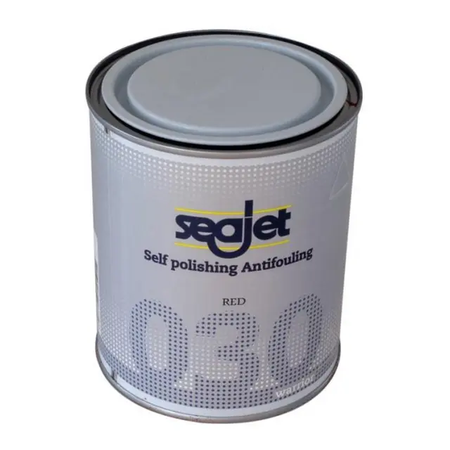 SEAJET 030 Warrior, Oksydrød - 0,75L Kobberbasert, Mykt bunnstoff 
