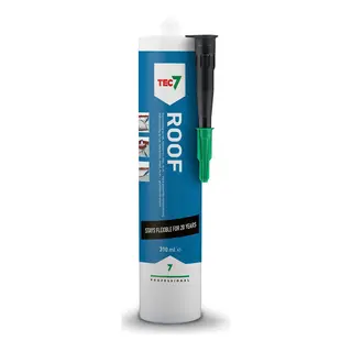 TEC 7 ROOF 2.0  Lekkasjetetter - 310 ml Vanntett gummiasfalt m/glassfiber