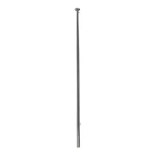 Flaggstang SS Aisi 316 Syrefast rustfri - 24,5mm bunn feste