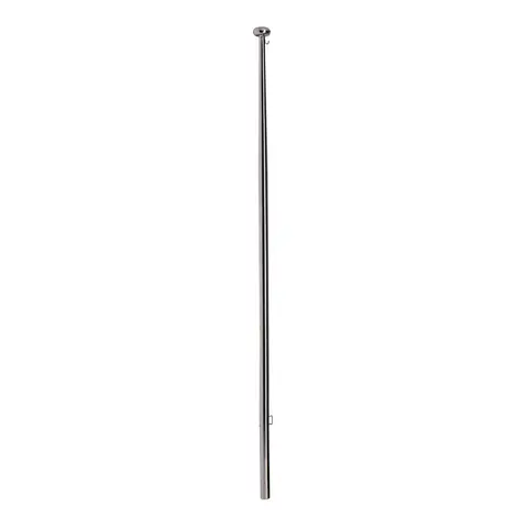 Flaggstang SS Aisi 316 Syrefast rustfri - 24,5mm bunn feste