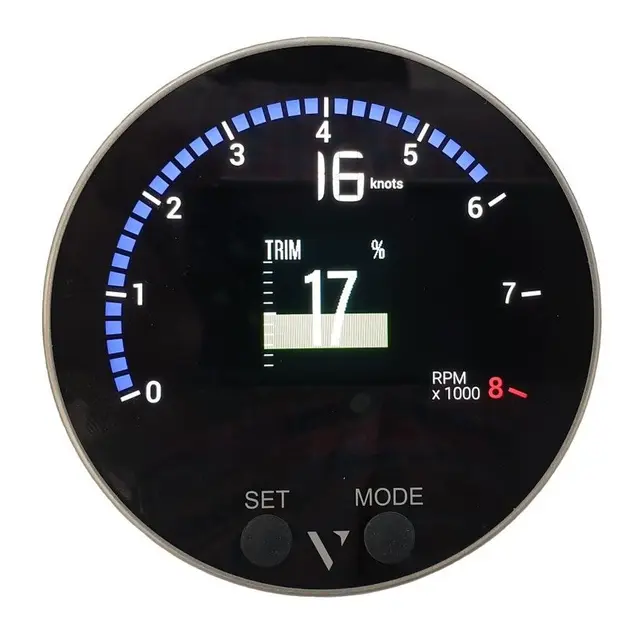 VDO Multidata VMH 35 Instrument display NMEA 2000 - Ø85 hull 
