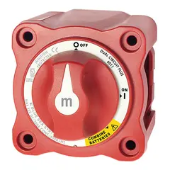 BLUE SEA SYSTEMS Batteribryter Mini For to kretser 6011
