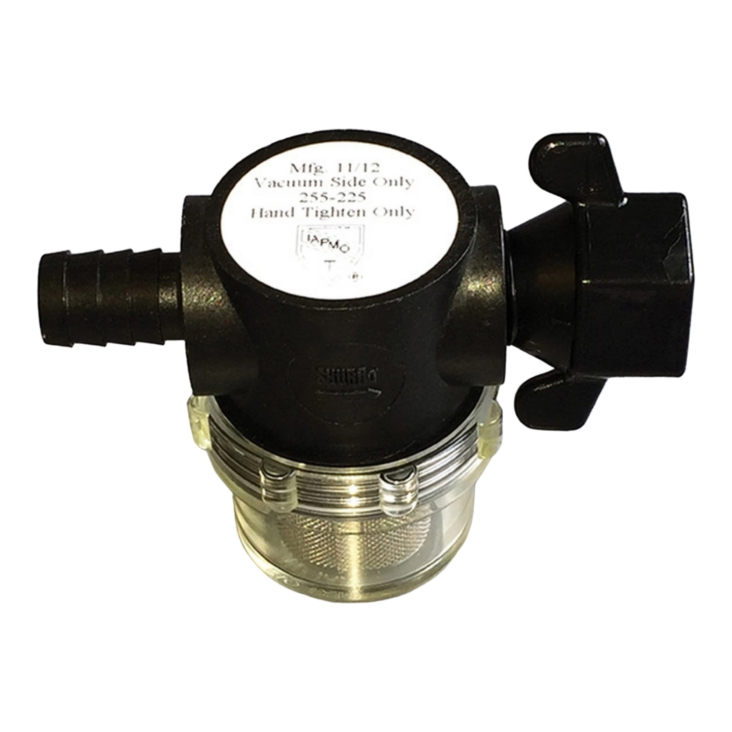 SHURFLO Vannfilter direkte på pumpe 1/2"