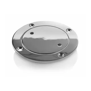 Inspeksjonsluke i rustfritt st&#229;l Diameter 185 mm