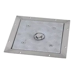 Aluminiumsluke 12 1/4"x12 1/4" 387x387mm - Quick Release