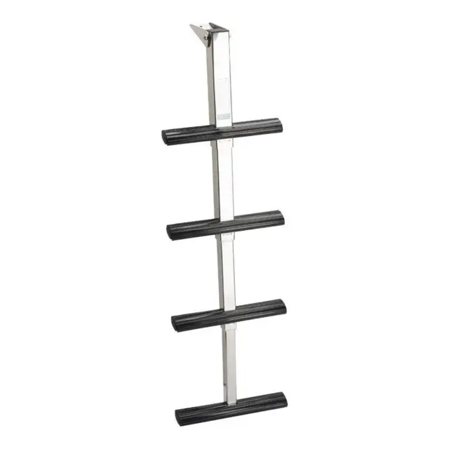 Dykkerstige teleskopisk 4 trinn Rustfritt stål AISI 304 - 112cm 