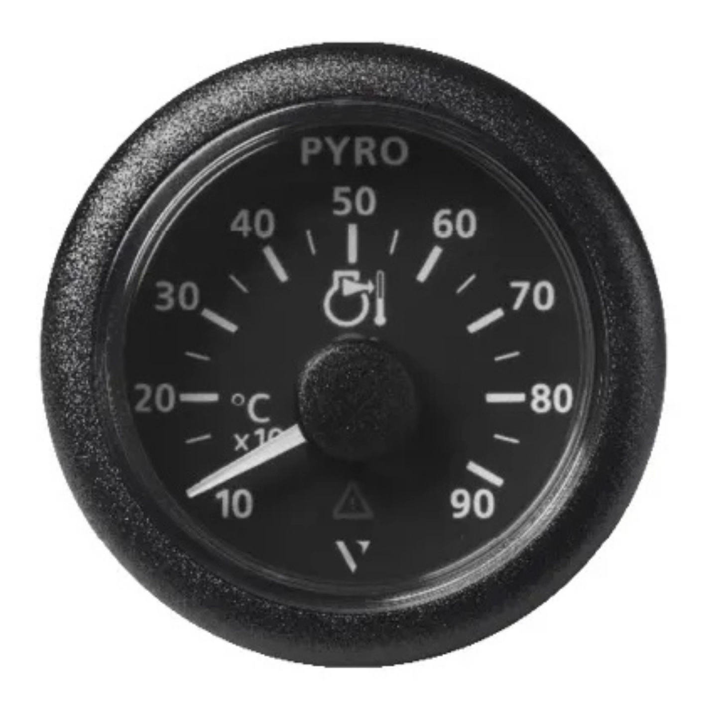 VDO Pyrometer 900°c 52mm 12/24v Sort ViewLine